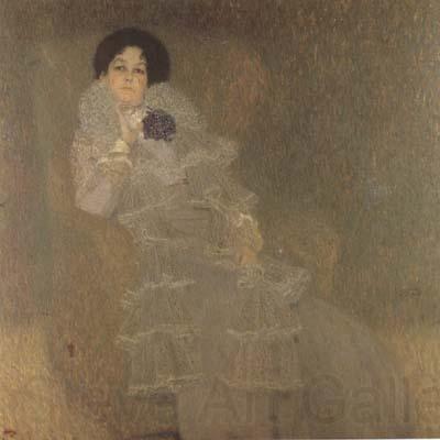 Gustav Klimt Portrait of Marie Henneberg (mk20) France oil painting art